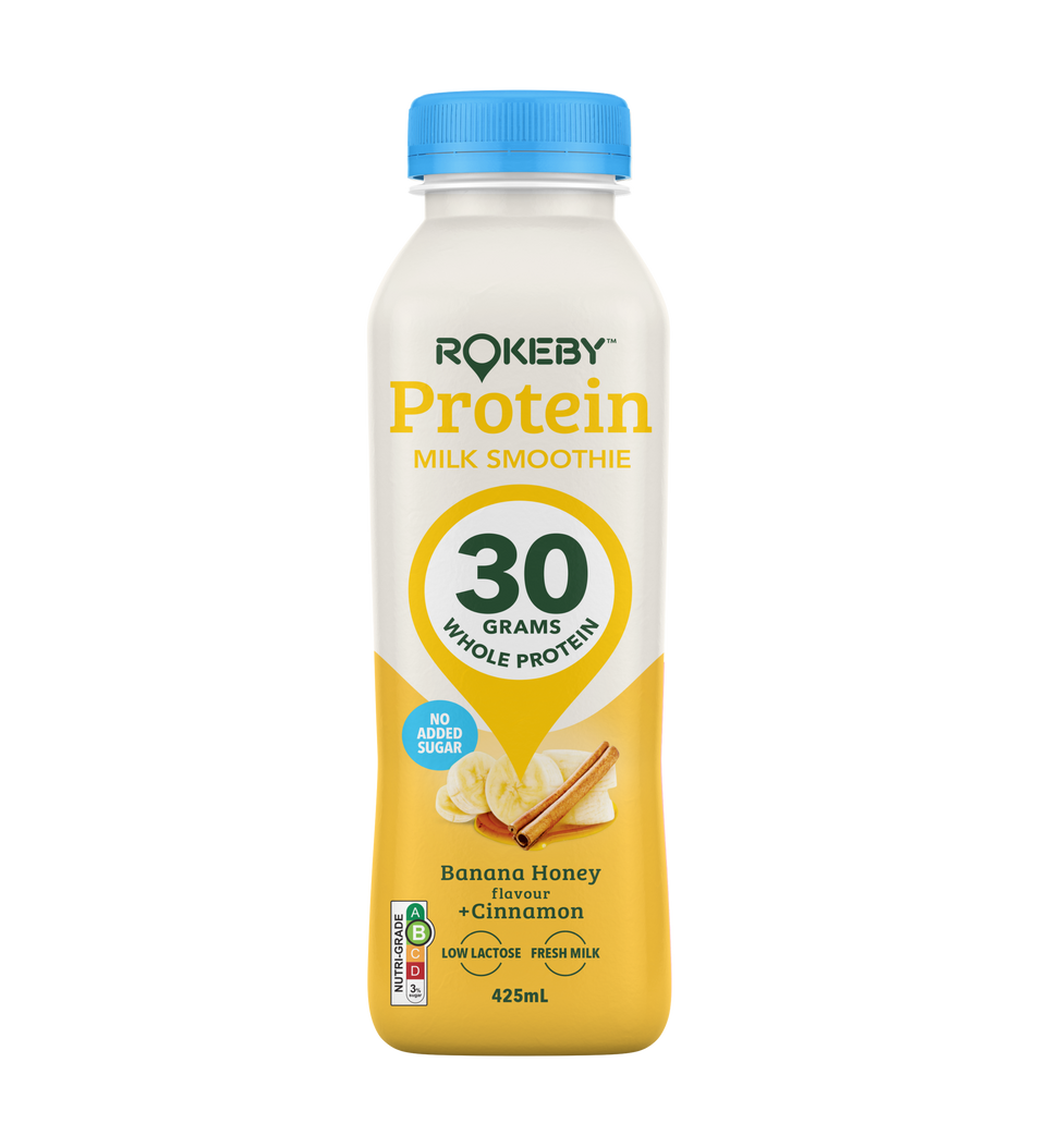 Protein Smoothie Banana Honey + Cinnamon